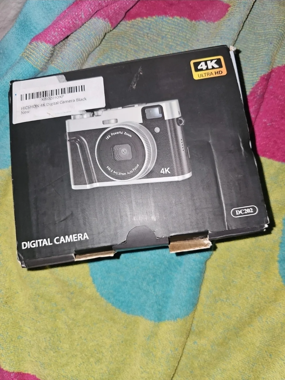 4K Digital Camera - Black